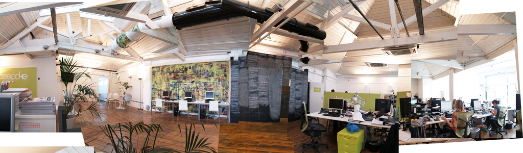 A studio/office in Farringdon.